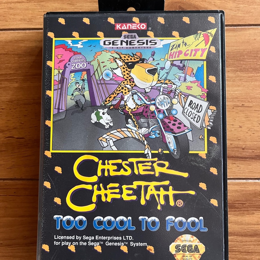 Chester Cheetah: Too Cool to Fool Game - Sega Genesis
